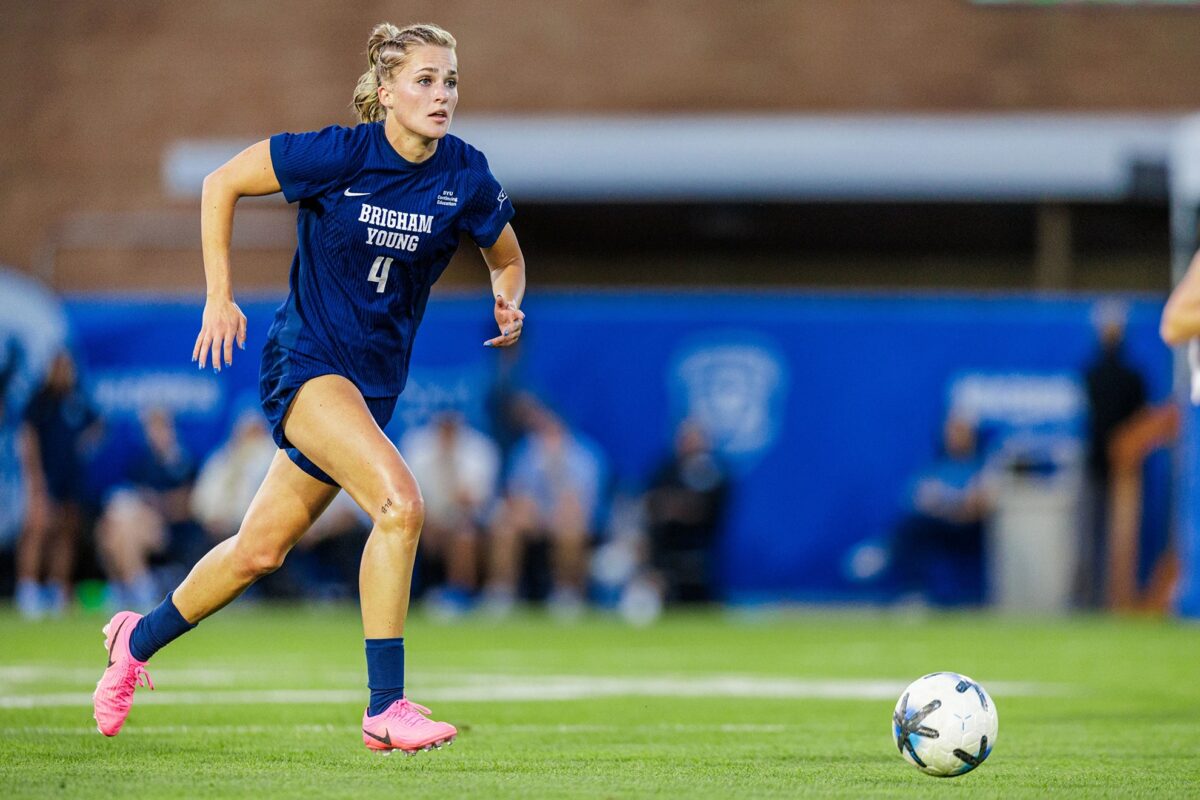 No. 20 BYU women's soccer blanks Iowa State 3-0 on Oct. 26